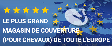 Le plus grand magasin de couvertures pour chevaux d'Europe