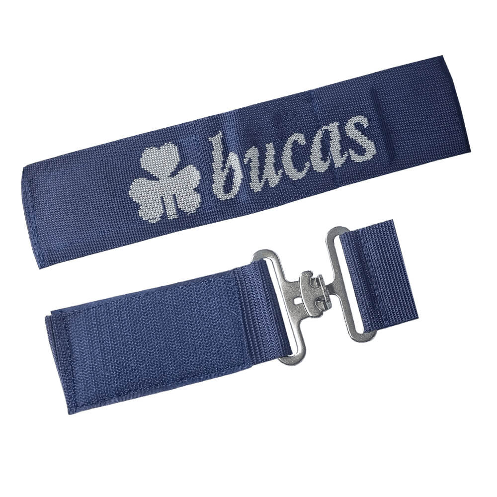 Bucas T-hook Magnetic – Sangle de poitrail – Accessoire pour couverture - Navy/Silver