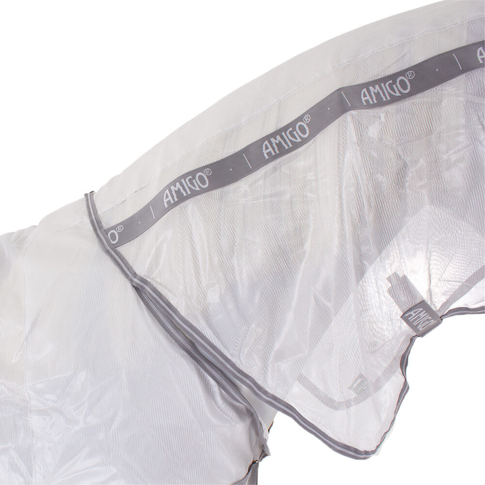 Couverture Anti-mouches Horseware Amigo 6'9 – Gris Argent/titane – Neuf, Pour Cheval