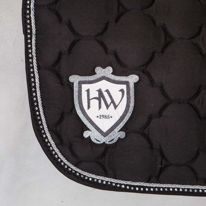 Tapis De Selle (saddle Pad) Pour Cheval - Marque Rambo - Couleur Verte - Occasion En Très Bon état
