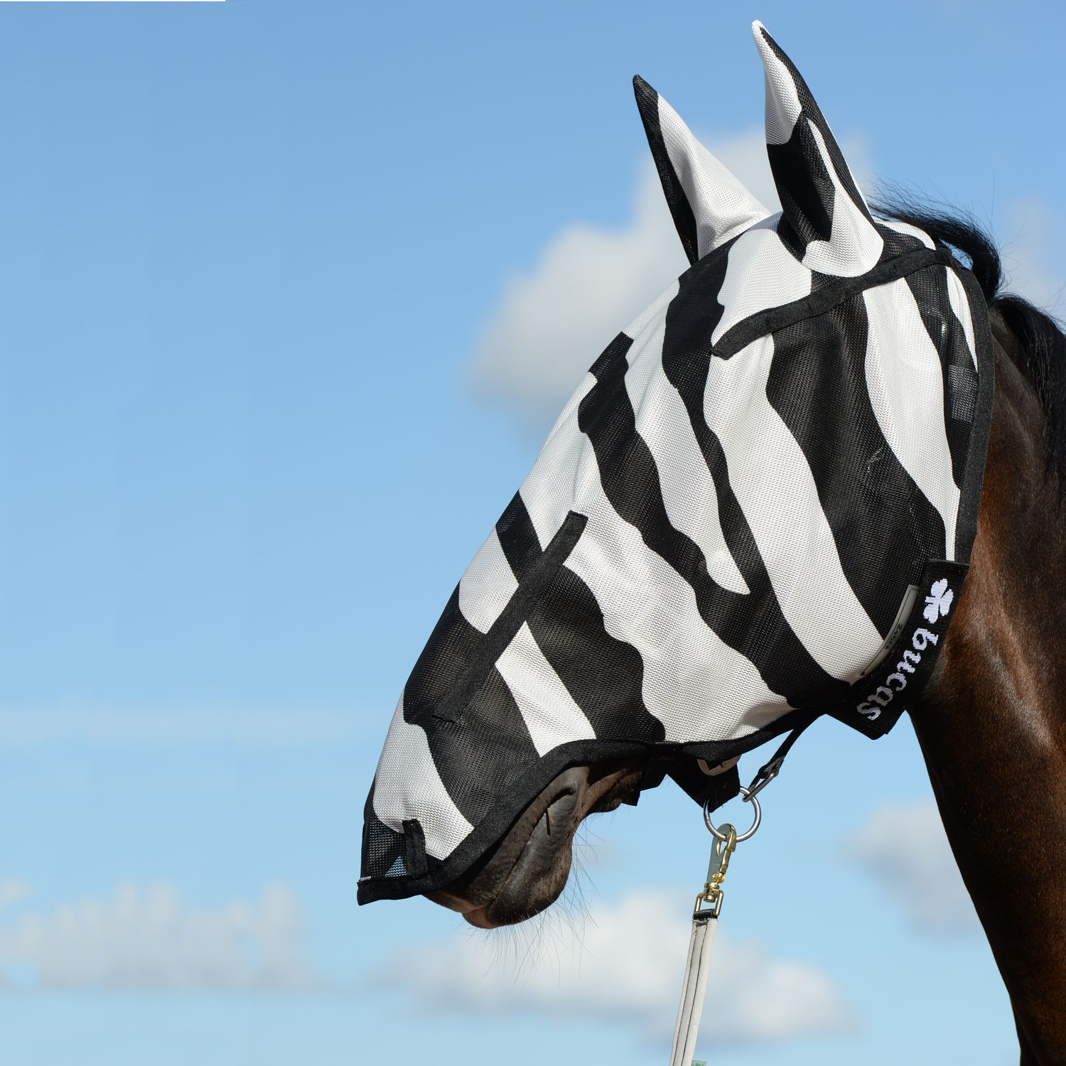 Absorbine | Masque Anti-mouches Ultrashield Flymask Avec Oreilles Avec Protege Nez