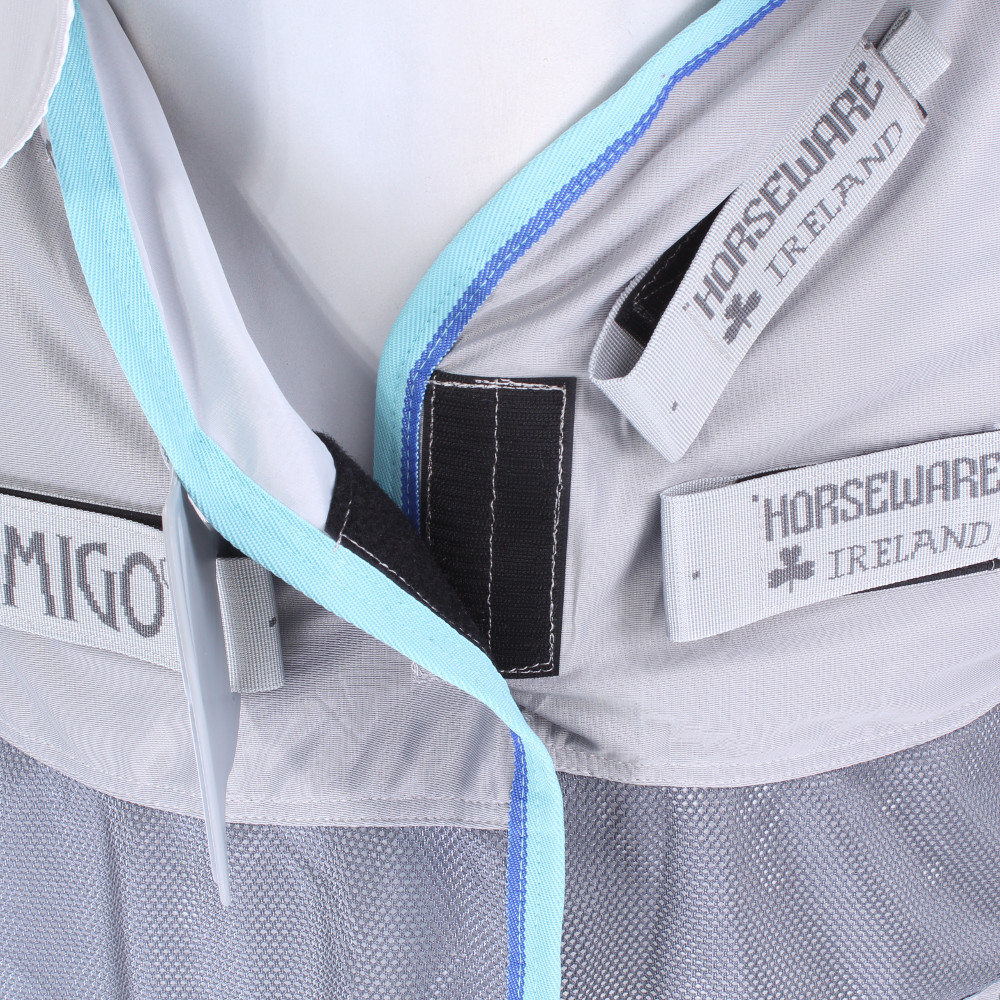 Amigo 3 En 1 Vamoose - Imperméable Et Anti-mouches Pour Poulain, Taille 3, Gris, Neuf