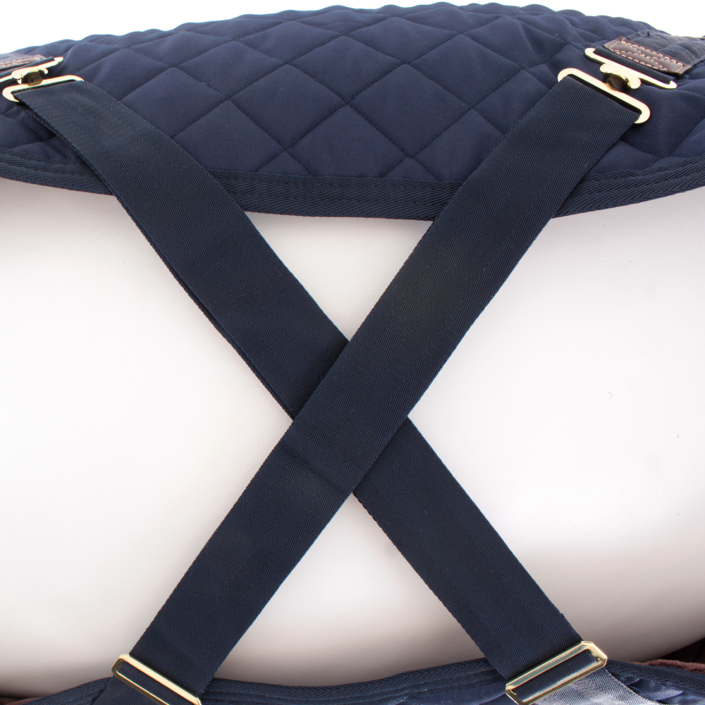 Kentucky Horsewear - Couverture De Présentation Velvet 160g Bleu Marine - Myver Sellerie