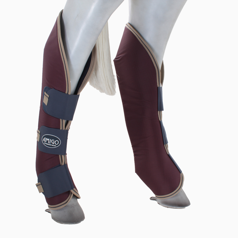Bottes De Voyage Horseware Ripstop Pour Cheval - Rouge, Excellent état D'occasion