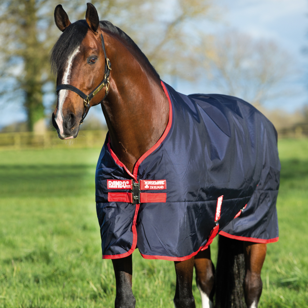 Doublure De Couverture Rambo Horseware Ireland – 200g, Taille 72″, Blanc (très Bon état)