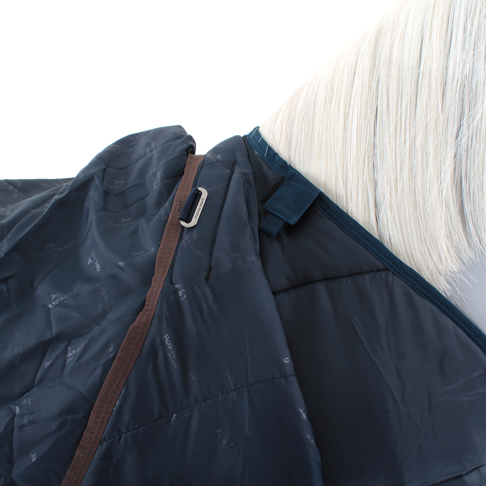 Couverture De Paddock RAMBO ORIGINAL Medium 75" (6'3") 200g - Bleu Marine - Pour Cheval - Occasion