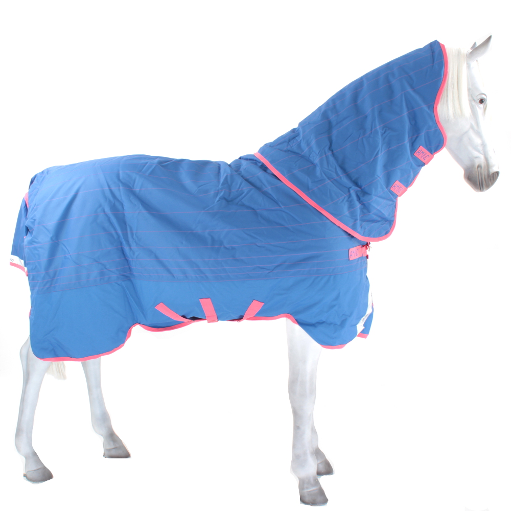 Couverture De Cheval Amigo Bravo 12 Reflect Tech Plus - Taille 5'6, 250 G, Bleu - Neuf Sous Emballage