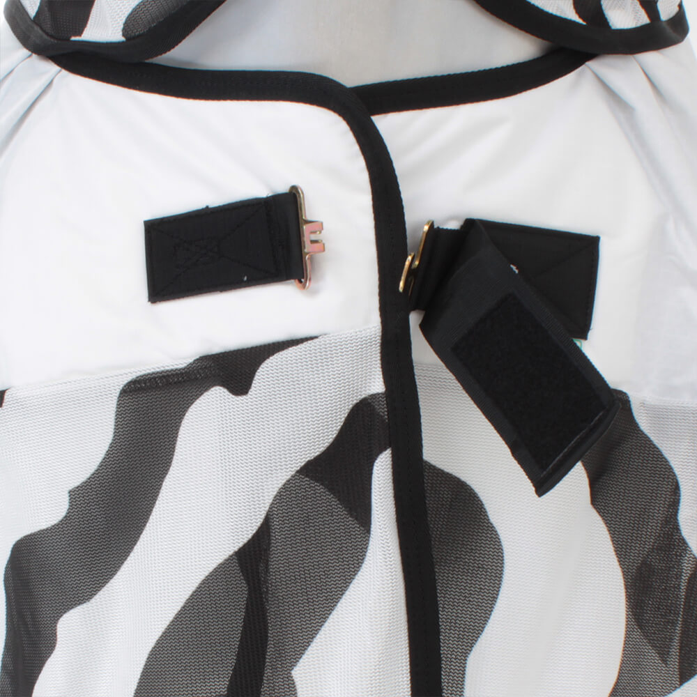 Couverture Anti-mouches Bucas Buzz Off Zebra - Taille 145cm - Légère Comme Neuve