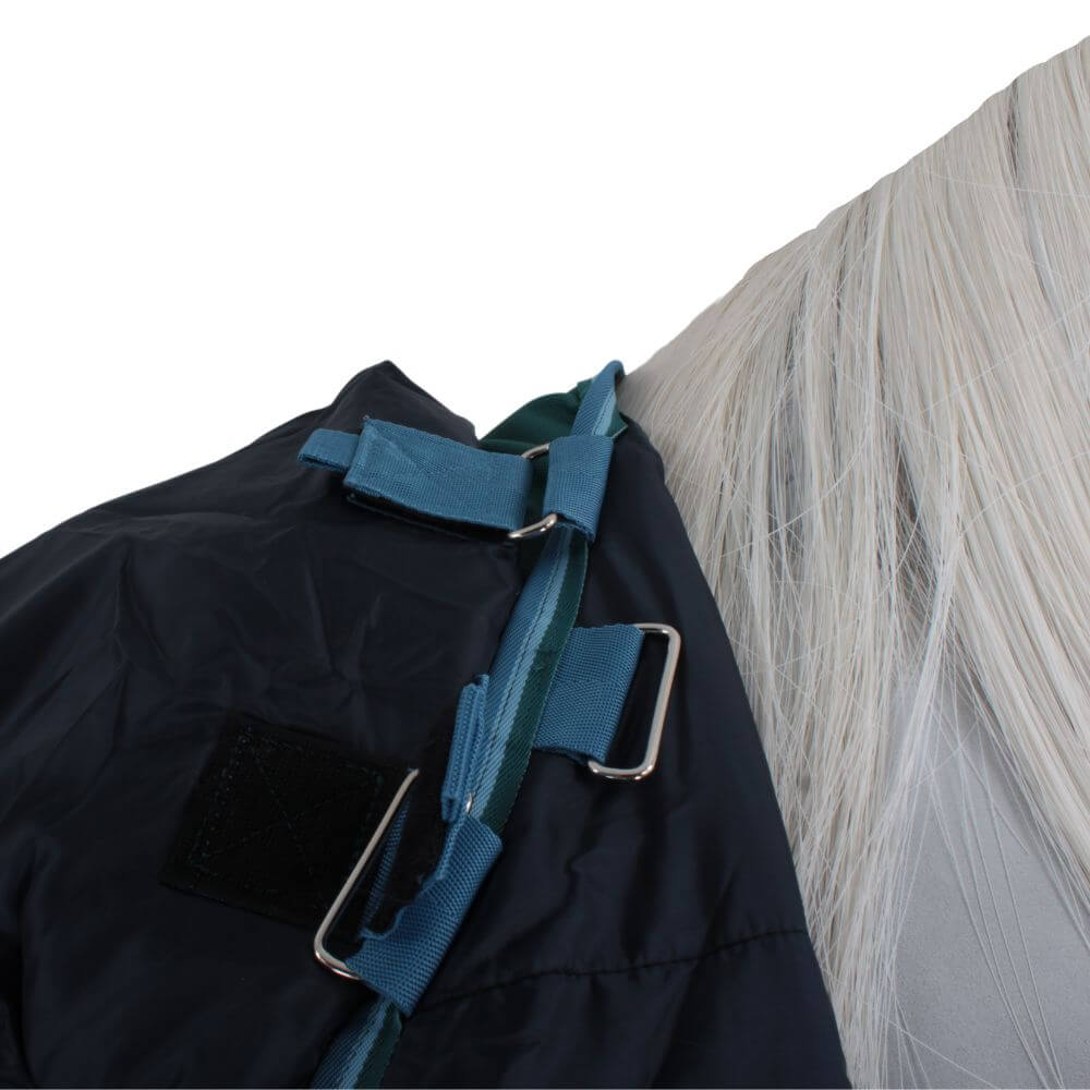 Couverture Cheval Horseware Amigo Bravo 12 Plus – 400g – Imperméable – Taille 7'0 – Vert