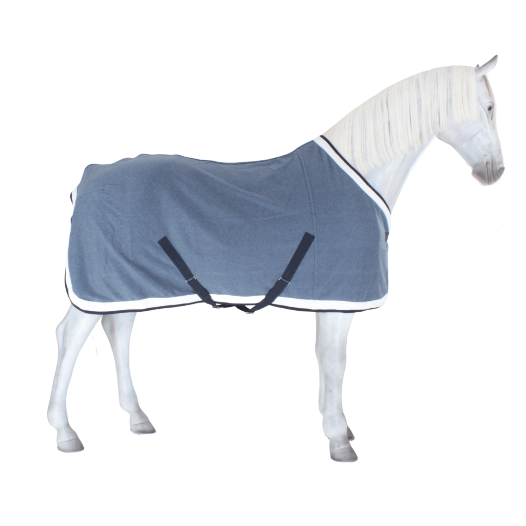Couverture Polaire Pour Cheval 125 Cm | Sous-couverture Douce Promenade Froid - 2